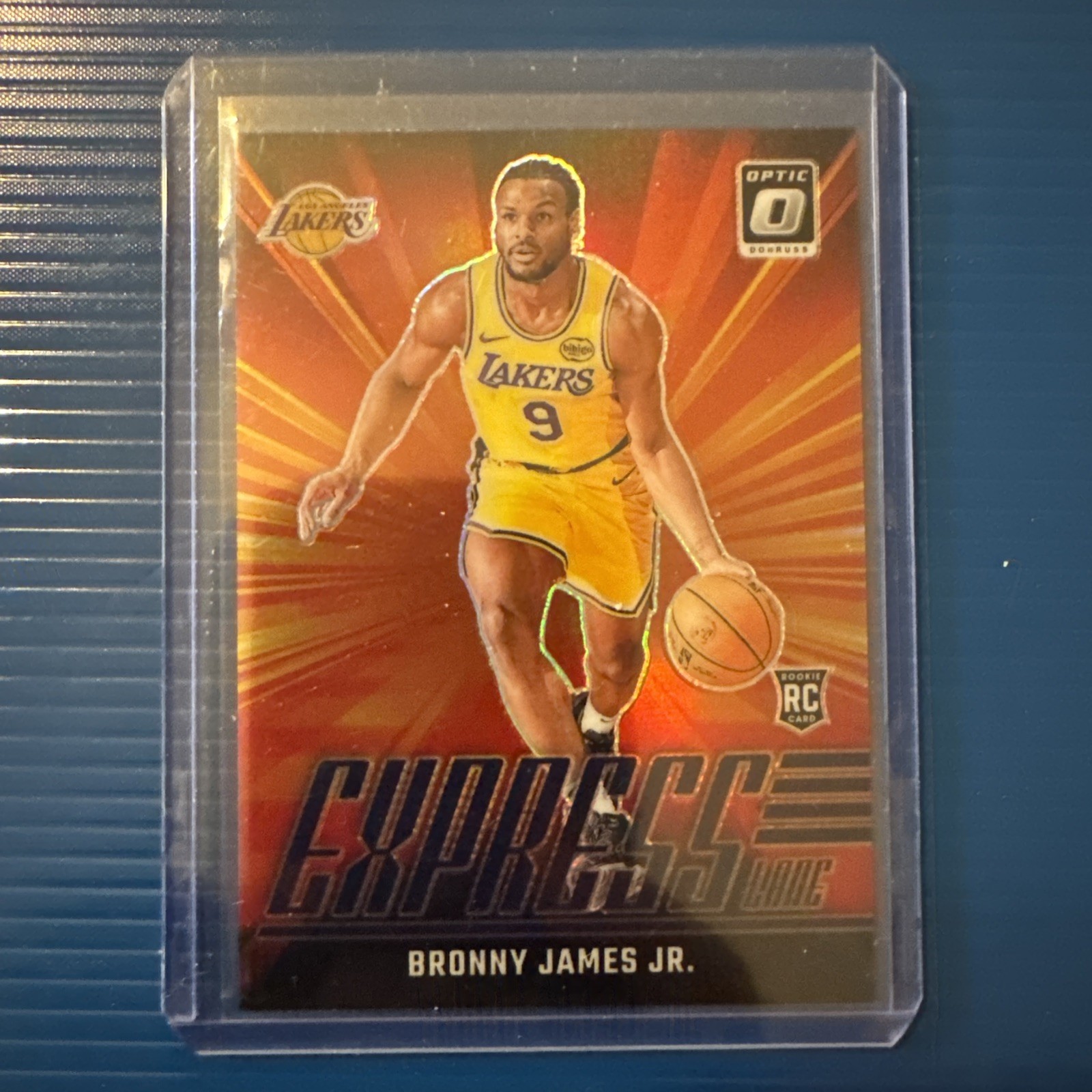 2024-25 Panini Donruss Optic - Express Lane Bronny James #4 Holo Prizm (RC)