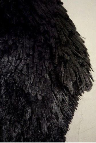 ZARA NEW WOMAN FAUX FUR TOP LIMITED EDITION BLACK Size XS-S Ref 3692/965 £149 - Picture 7 of 8