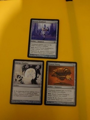 Energiekammer, Neurok Stealthsuit & Schädelbeschichtung Fifth Dawn. MTG 3 Karten.