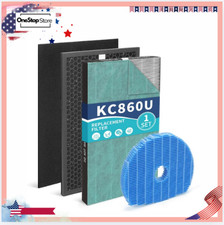 Replacement Filter Set For Sharp Kc-860u Air Purifier Fz-c150hfu