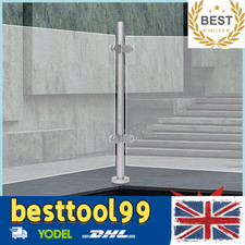 Corner Railing Post 90cm Stainless Steel Railing Fence Pole For Balconies Garden