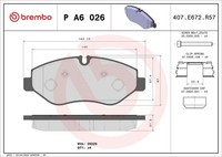 Bremsbelagsatz Vorne -System FüR Iveco Daily Iv Pritsche V Vi Ab 06->