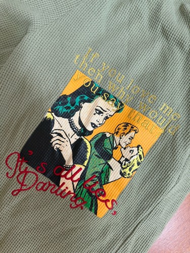 Pantalones BOYS LIE Don't Say It Darling en Oliva PANTALONES SUELTOS DE PUNTO MEDIO PARA MUJER - Imagen 5 de 13