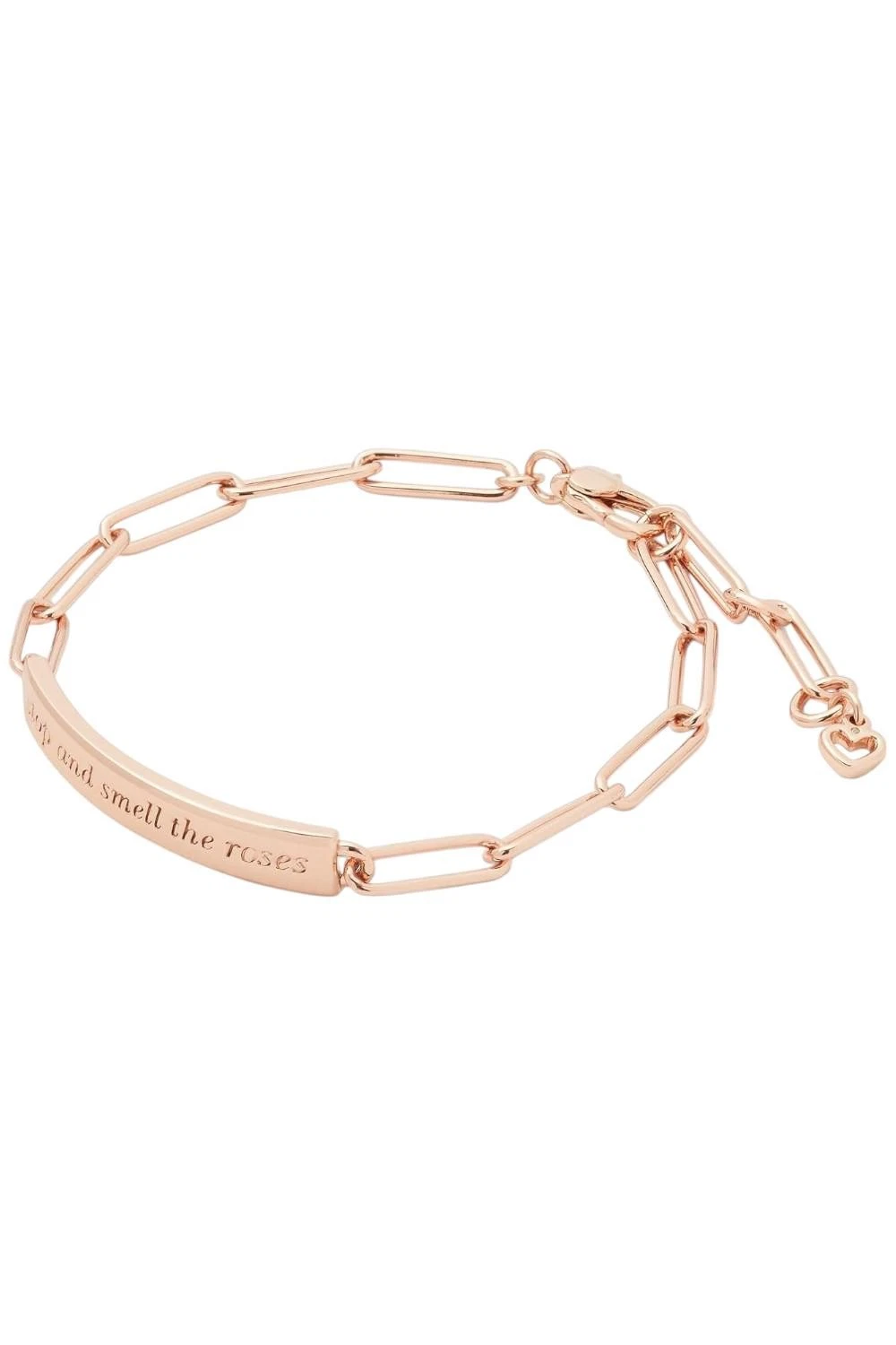 Bracciale donna Kate Spade Idiom Stop & Smell The Roses oro rosa