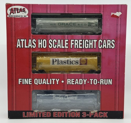 Ho Atlas 1121 propietarios privados ACF tolva cubierta cilíndrica de 3 bahías (paquete de 3) | Condition: Used
