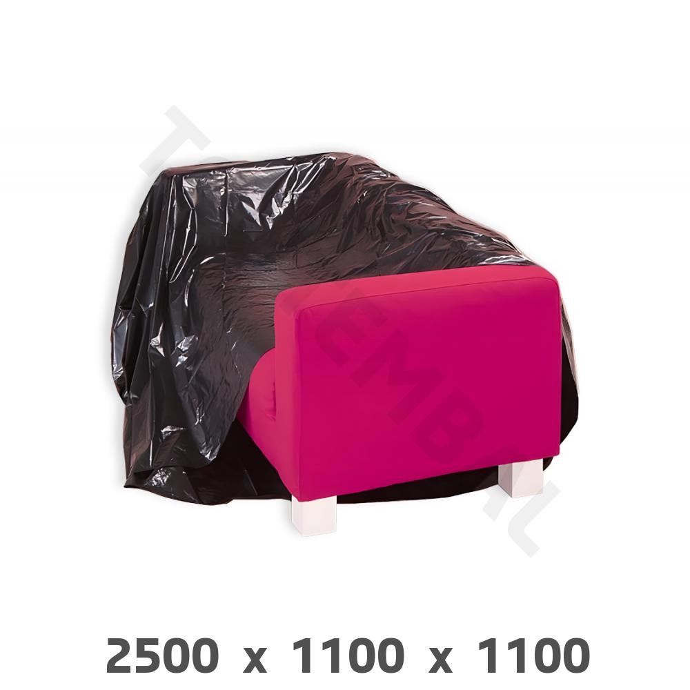 Housse canapé poussière humidité protection plastique pour stockage cave