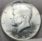 1964 P KENNEDY Half Dollar 90% Silver, Choice Uncirculated, JFK-6410p2