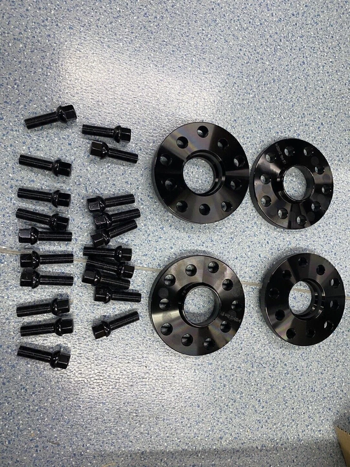 4x Espaciadores de rueda escalonados para Audi VolksWagen 5x100 5x112 15 mm 20 mm 57,1 nuevos Foto 2 de 4