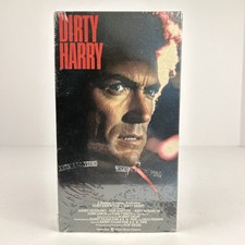 Dirty Harry VHS, 1990 Clint Eastwood Action Movie