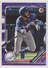 2019 Bowman Draft Purple 178/250 Cristian Santana #BD-80 9t3