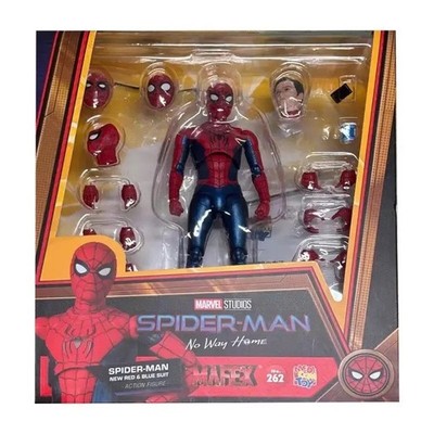 MAFEX No.262 Action Figure Medicom Toy SPIDER-MAN New RED & BLUE SUIT Marvel