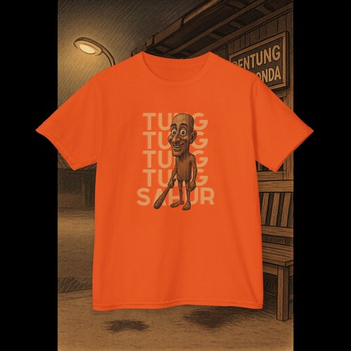 Tung Sahur Tee, Kids T-Shirt, Meme T-Shirt for Boys and Girls, Children's [...] - Picture 20 of 69