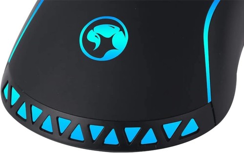 Marvo M359 800-3200 DPI Wired Gaming Mouse with RGB Lighting, Black - 第 2/5 張圖片