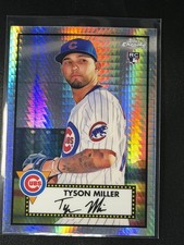 2021 Topps Chrome Platinum Anniversary - Tyson Miller #114 Prism Refractor (RC)