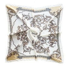 Silk Like Head Scarf Women Satin Large Hair Scarves 35 Inch Square Wrap Sleep