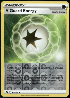 V Guard Energy Reverse Holo 169/195 SWSH12: Silver Tempest NM