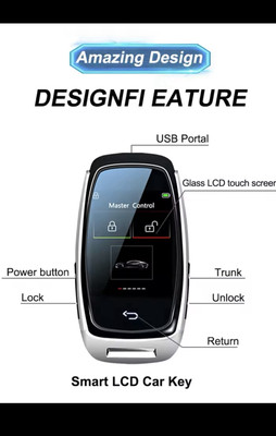 CF920 Modified Universal Remote Display Smart LCD  Entry Auto Lock Keyless Go 