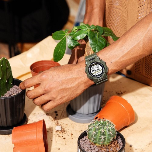 Orologio G-SHOCK 20 BR Colore Verde Resistente Agli Urti GD-010-3ER - Foto 7 di 9