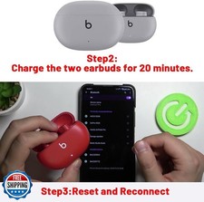 Single Right Ear Bud Replacement for Beats Fit Pro White 