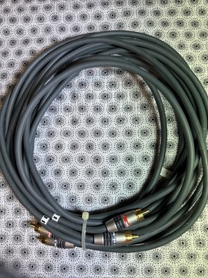 Monster Cable Interlink 300 Mk II RCA Stereo Hi Performance Audio 13ft
