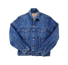 Veste Levi's en jean vintage, bleu brute - taille L Femme - Parfait état - 1028