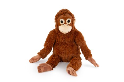 IKEA ''DJUNGELSKOG'' Stofftier Kuscheltier Orang-Utan 66 cm mit Klettverschluss