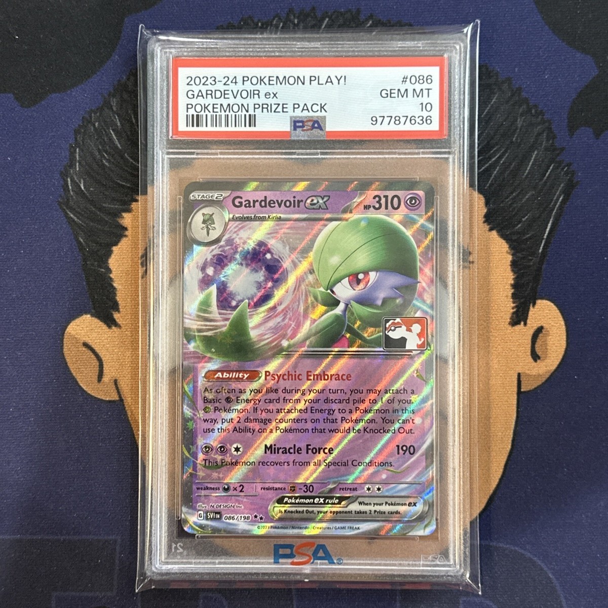 💎PSA 10 GEM MINT 2023-2024 Pokemon Prize Pack GARDEVOIR EX #086