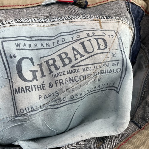 Marithe Francois Girbaud Mens 90s Street Wear Baggy Jeans Size 42 Dark Wash - Picture 20 of 24