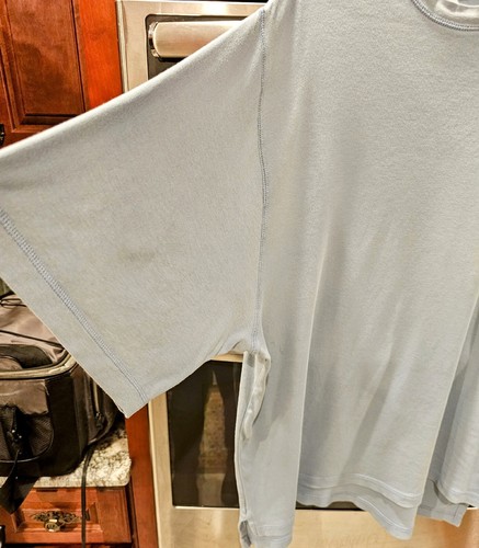 Camiseta de lujo súper suave 100 % algodón 2XL, colección azul Ferolito Gerhard XXL - Imagen 6 de 6
