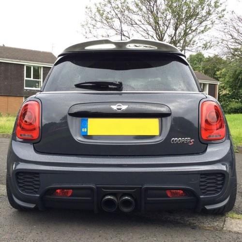 MINI Gen 3 COOPER S Jcw F55 Heck Ersatz Rücklicht Ränder Klavier Glanz Schwarz - Bild 2 von 7