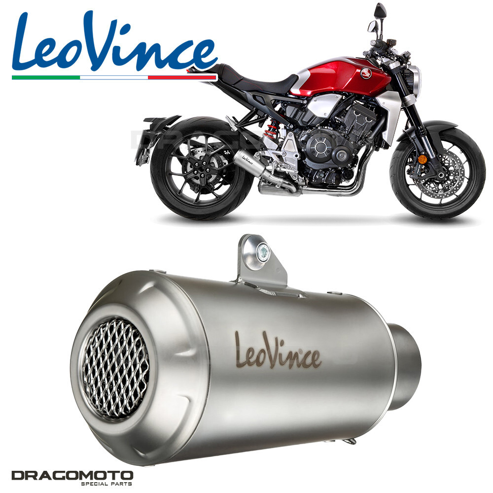 Silencieux Leovince LV-10 Inox pour Honda CB 1000 R+ Finition Haut de Gamme