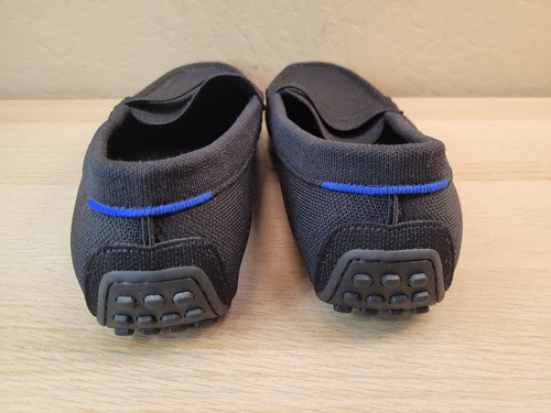 Rothy's The Driving Loafer Black Knit Fabric Slip On Casual Shoes Mens US 12.5 - Picture 4 of 9