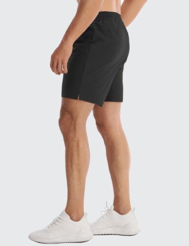 Mens Athletic Shorts 7 Inch Quick Dry Gym Running Shorts with Pockets Lightwe... - Picture 4 of 7