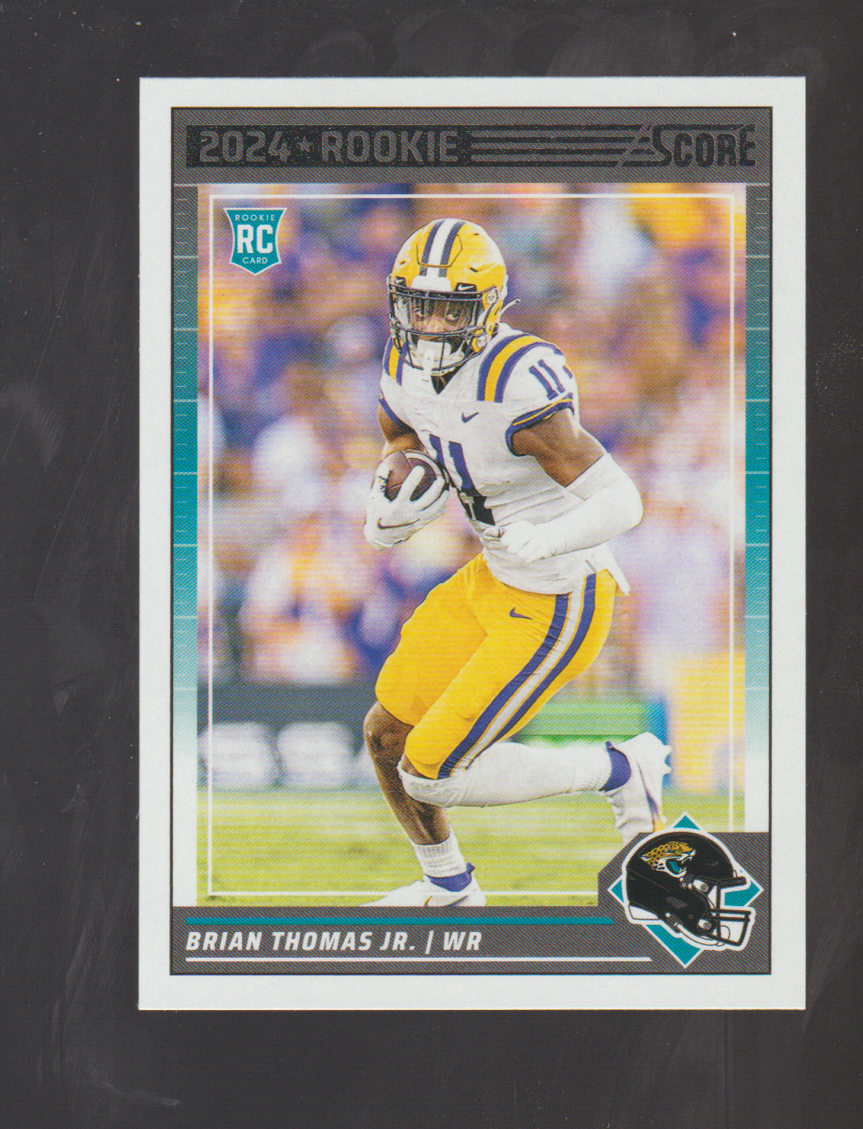 2024 Panini Score #319 Brian Thomas Jr. RC, Jacksonville Jaguars