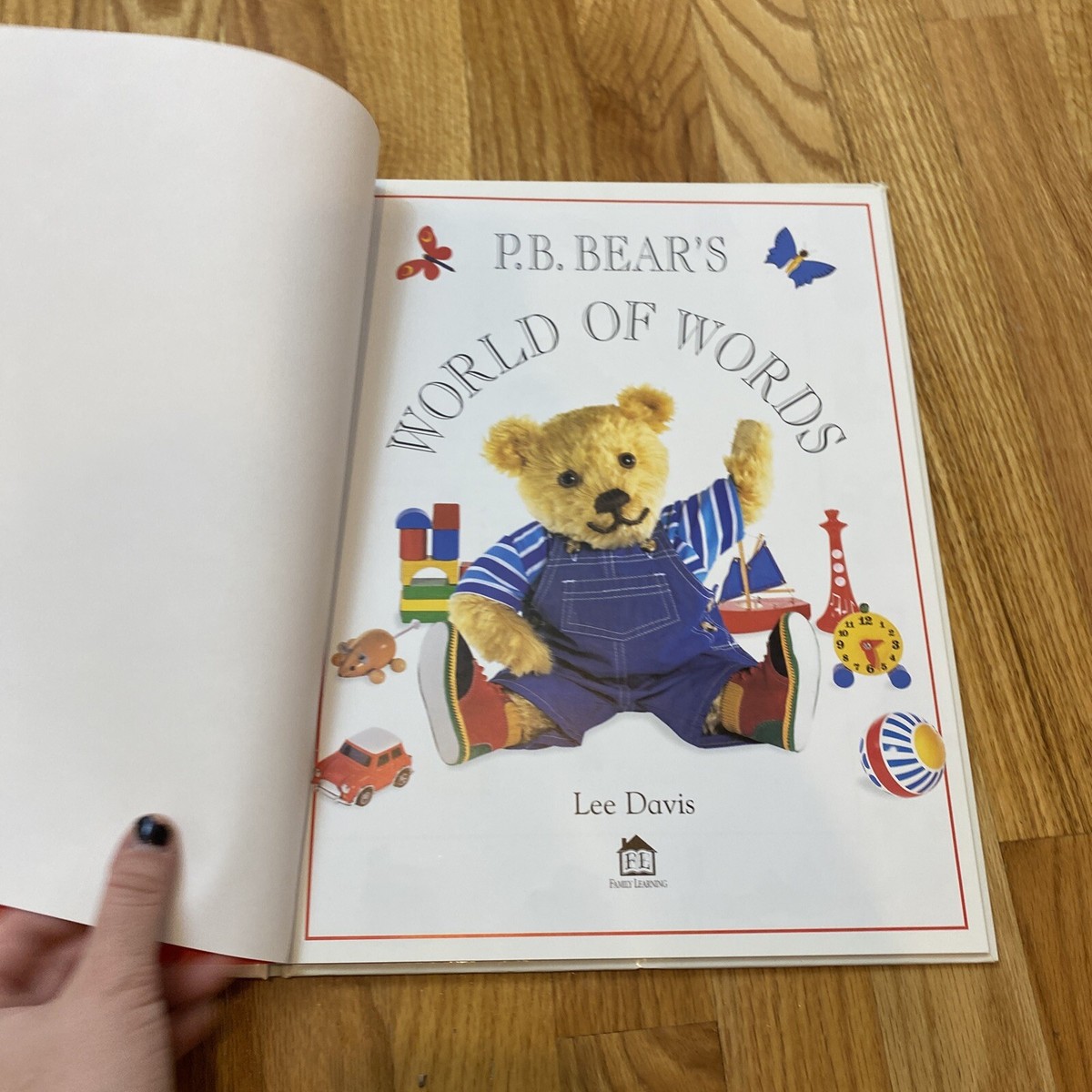 P. B. Bear's Treasure Hunt World Of Workd Vintage Children's