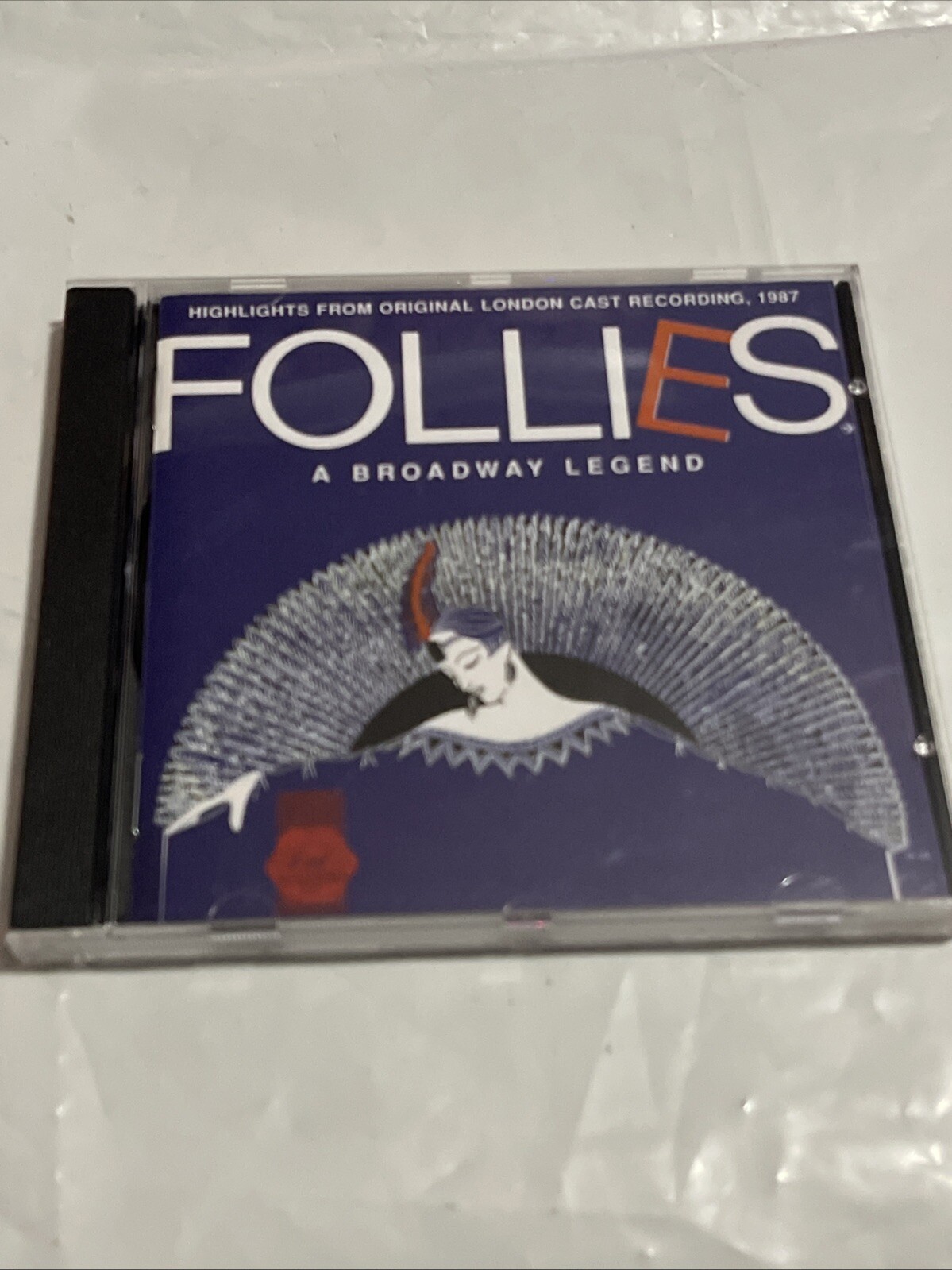 Follies - A Broadway Legend (Original London Cast Recording) CD Mint