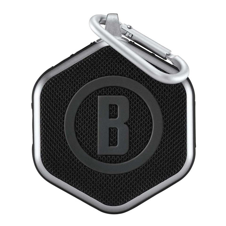 Bushnell Wingman Mini Compact GPS Golf Speaker - Black/Chrome, Open Box