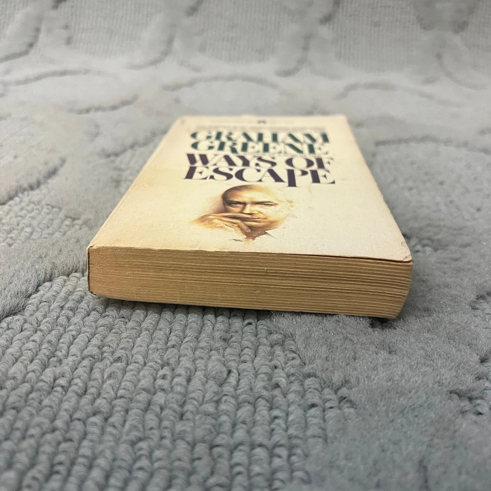 Ways Of Escape Biography Paperback Book by Graham Greene Washington Square Press Foto 4 de 4
