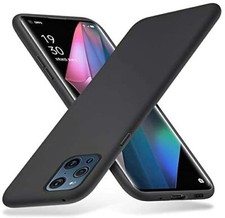 Coque Silicone TPU Noir Pour Oppo Find X3 Lite Little Boutik®