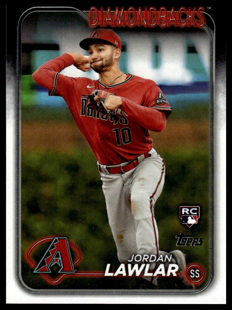 2024 Topps Series 2 Jordan Lawlar #451