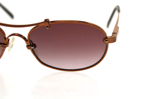 Occhiali da sole Chloe CL2102 C01 bronzo metallo aviatore made in France - Foto 9 di 10