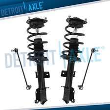 Front Struts w/Coil Spring Assembly Sway Bars Kit for 2011 2012 2013 Kia Sorento