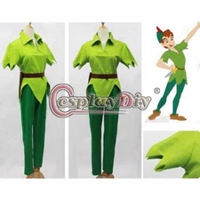NEW ! Peter Pan Green Fancy Cosplay Costume Custom Made @32
