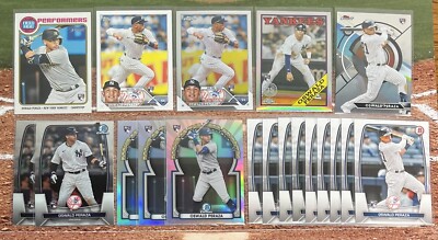 2023 Topps Bowman OSWALD PEREZA Rookie RC Lot (19) Finest Chrome 1988 Inserts +