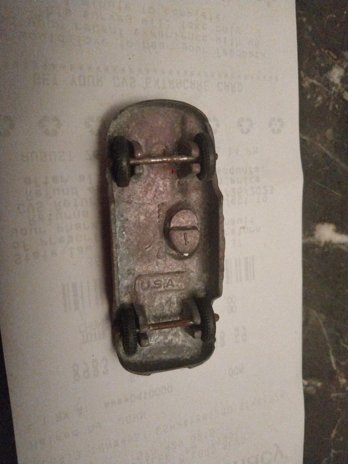 Vintage Tootsie Toy Die Cast MINI PURPLE COLOR RACE CAR Metal | eBay