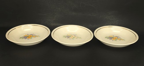 C1940 LOT Universal Cambridge Upico Buttercup & Lavender Fruit Bowl Replacement - Picture 7 of 8