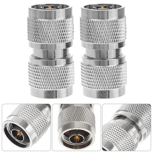 3pcs Cable Broadcast Portable Coax Coupler PL259 Adapter
