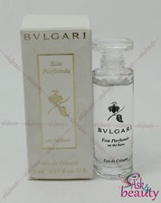 Bvlgari Eau Parfumee Au The Blanc 0.17oz/5ml Eau De Cologne Mini Splash Women