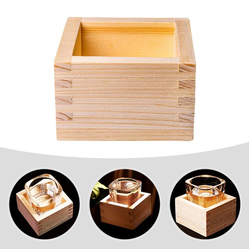Sake Verre À Traditionnel Conteneur De vente Stockage Tasse Bois Saké