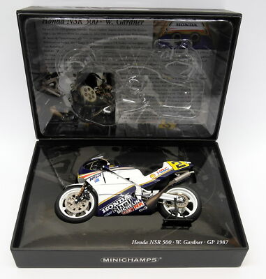 Minichamps 1/12 Honda NSR 500 W.Gardner Gp 1987 White Minichamps 1/12 Honda NSR 500 W.Gardner Gp 1987 White